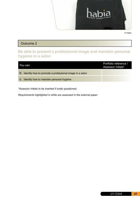 VTCT Level 1 Award in an Introduction to the Hair and Beauty Sector ...