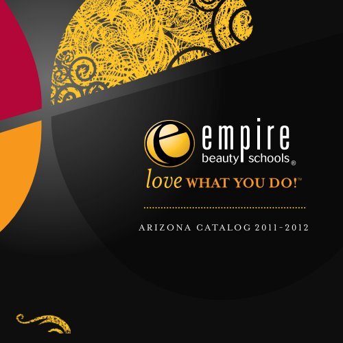 ARIZONA CATALOG 20112012 Empire Beauty School
