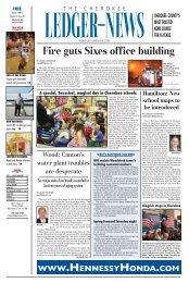 Fire guts Sixes office building - Index of - The Cherokee Ledger-News