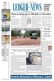 07.21 Ledger 01 - The Cherokee Ledger-News