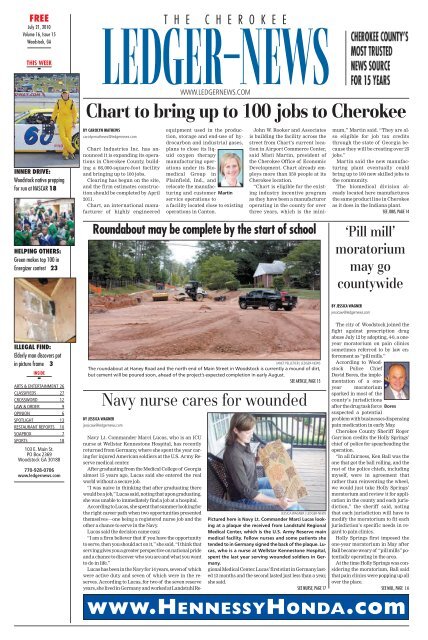 07.21 Ledger 01 - The Cherokee Ledger-News