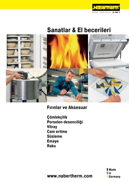 Katalog Sanatlar & El becerileri - Nabertherm