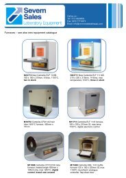 Furnaces – see also new equipment catalogue - Severn Sales