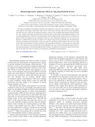 Room-temperature spintronic effects in Alq3-based hybrid devices