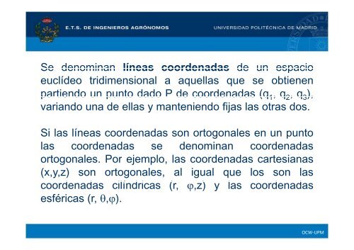 Operadores diferenciales - OCW UPM