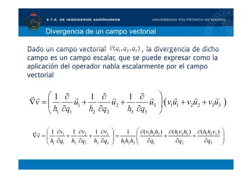 Operadores diferenciales - OCW UPM