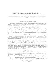 NABLA DYNAMIC EQUATIONS ON TIME SCALES 1. preliminaries ...