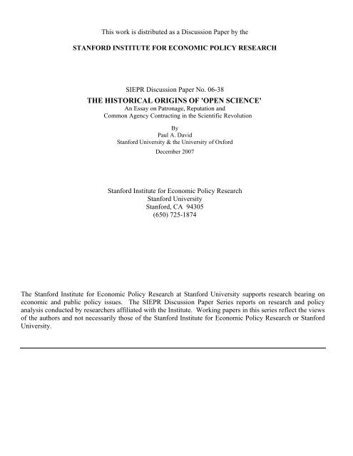 Download this paper (PDF) - Stanford University
