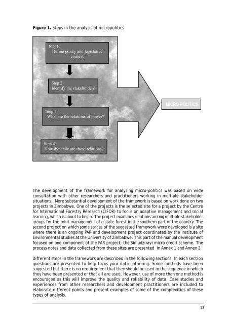 Where the power lies: multiple stakeholder politics over natural ...