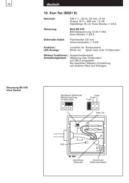 Téléchargement - Biral AG