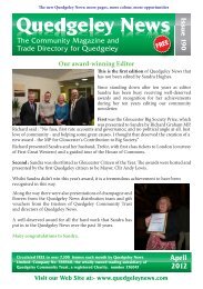 Issue 190 – April 2012 - Quedgeley News