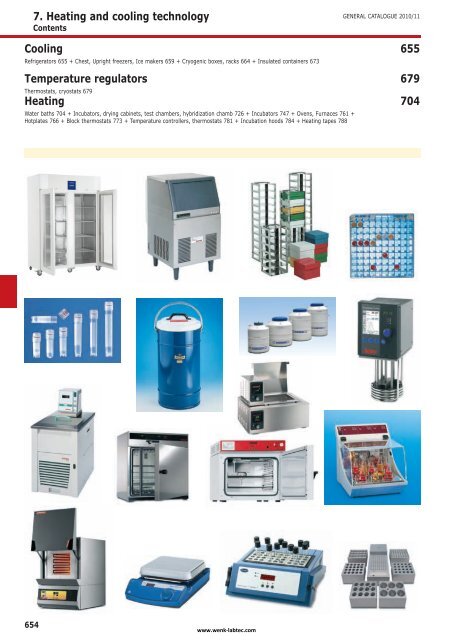 laboratory catalogue - Wenk Lab Tec