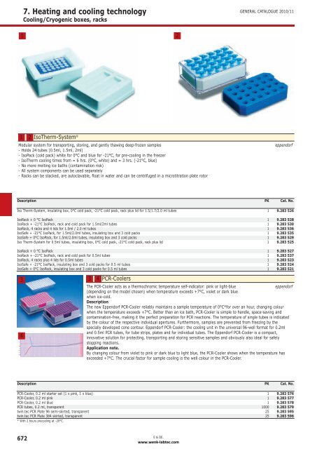 laboratory catalogue - Wenk Lab Tec