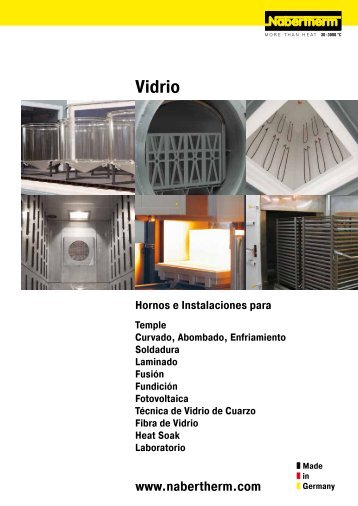 catalogue Vidrio - Nabertherm