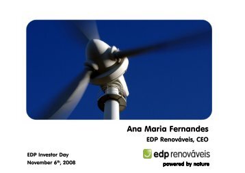 Ana Maria Fernandes - EDP Renováveis