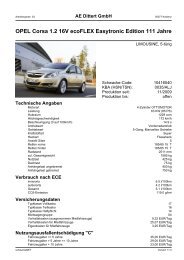 brillenfach opel corsa