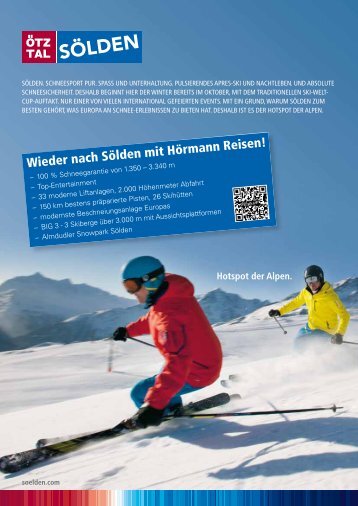 Wieder nach Sölden mit Hörmann Reisen! - Hoermann Reisen