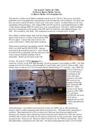 The Icom IC-746Pro (IC-7400) Written by Bjarne Mjelde ... - DXing.info