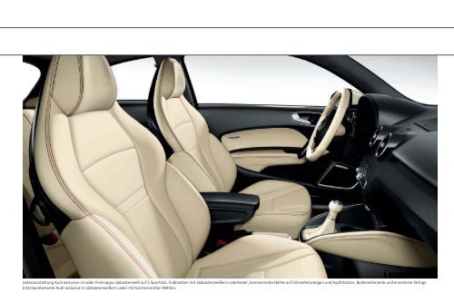 Katalog Audi A1 (PDF) - Autohaus Elmshorn