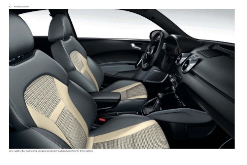 Katalog Audi A1 (PDF) - Autohaus Elmshorn