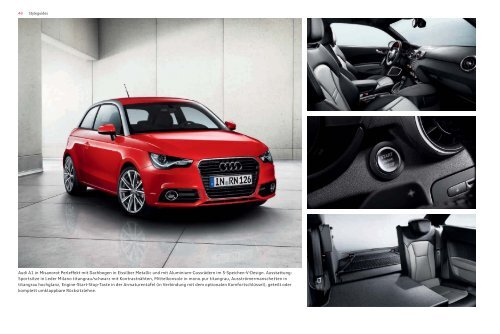 Katalog Audi A1 (PDF) - Autohaus Elmshorn