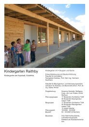 Kindergarten Raithby - Fachgebiet Holzbau