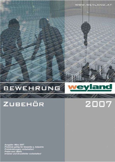 durchwahlverzeichnis - Weyland GmbH