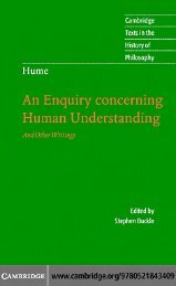 An Enquiry Concerning Human Understanding - Get a Free Blog
