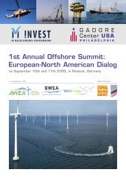 1st Annual Offshore Summit: European-North ... - Offshore-Wind