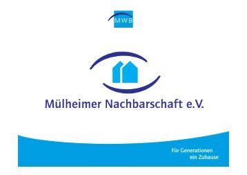 Vortrag WIE 115 Saliersiedlung - Mülheimer Wohnungsbau eG