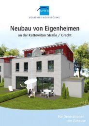 Katto Exposé 26.05.08 - Mülheimer Wohnungsbau eG