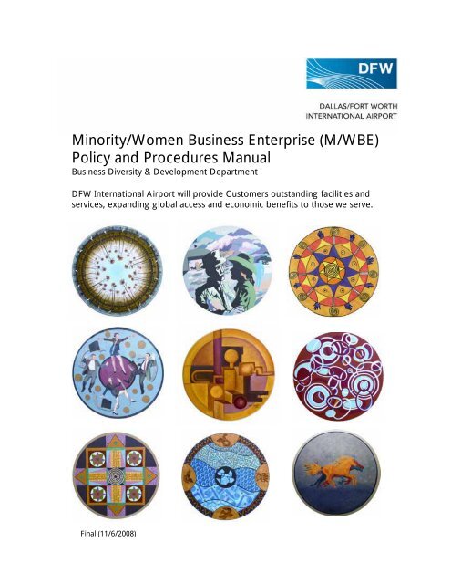 Minority/Women Business Enterprise (M/WBE) Policy and ...