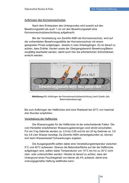 Diplomarbeit Bauingenieurwesen FH Münster Monitoring ... - ARCON