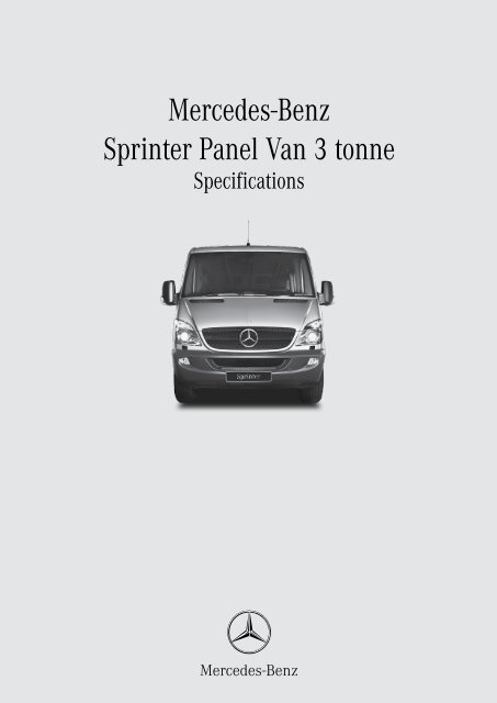 mercedes sprinter panel van
