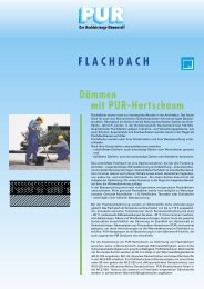 FLACHDACH Dämmen mit PUR-Hartschaum - Daemmt-besser.de