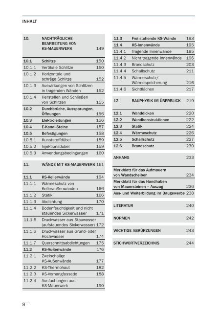 BAUEN MIT UNIKA - UNIKA Kalksandstein Westfalen GmbH