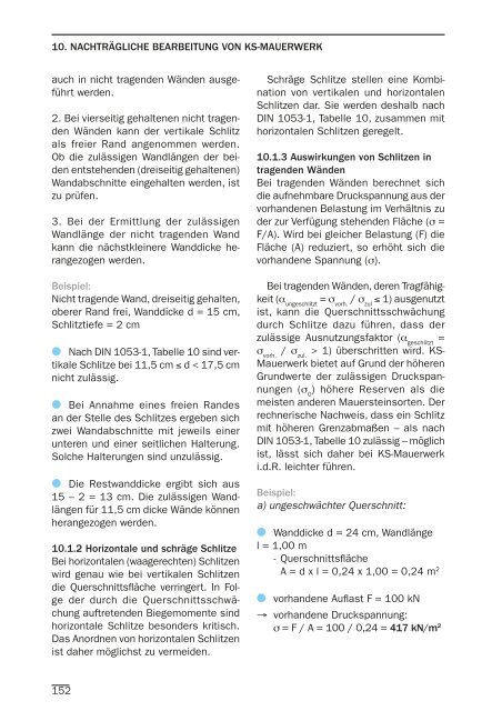 BAUEN MIT UNIKA - UNIKA Kalksandstein Westfalen GmbH