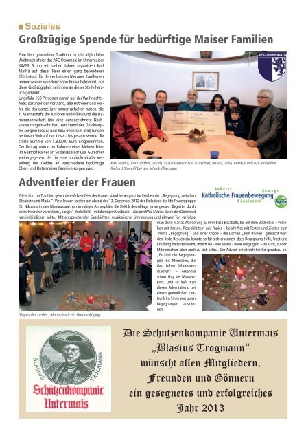 MWB 13-01.indd - Maiser Wochenblatt