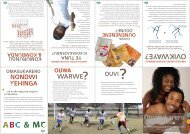 Omasukarero wovarumendu brochure - AIDSTAR-One