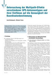 Untersuchung der Multipath-Effekte verschiedener GPS ...