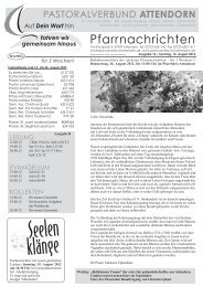 2012-15 PV-Nachrichten.pdf - Pastoralverbund Attendorn