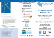 4. EhrenamtMesse im Kreis Plön - Ehrenamtmessen