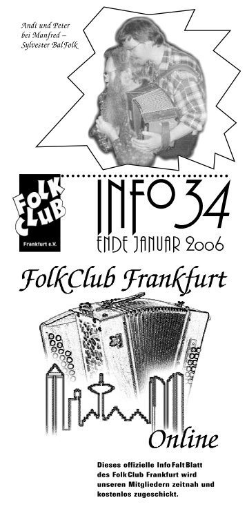 INFO 34/06 - FolkClub Frankfurt