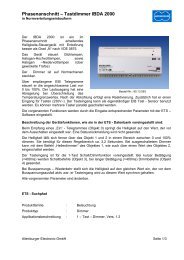 Tastdimmer IBDA 2000 - Altenburger Electronic GmbH