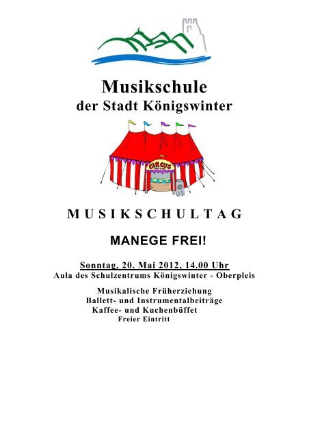 Musikschule - Stadt Königswinter