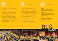BIGFUN BIGFEELINGS BIGMUSIC BIGBAND - Musikschule Walgau