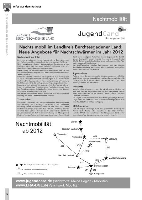 Gemeindereport November 2012 - Gemeinde Piding