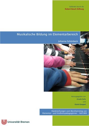 Musikalische Bildung im Elementarbereich - Lehreinheit ...