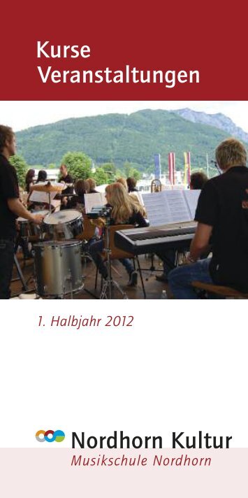 pro nota° – KONZERTE 2012 - Musikschule Nordhorn