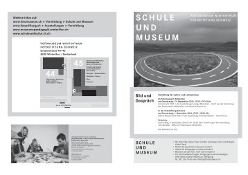 Broschüre (PDF) - Fotomuseum Winterthur